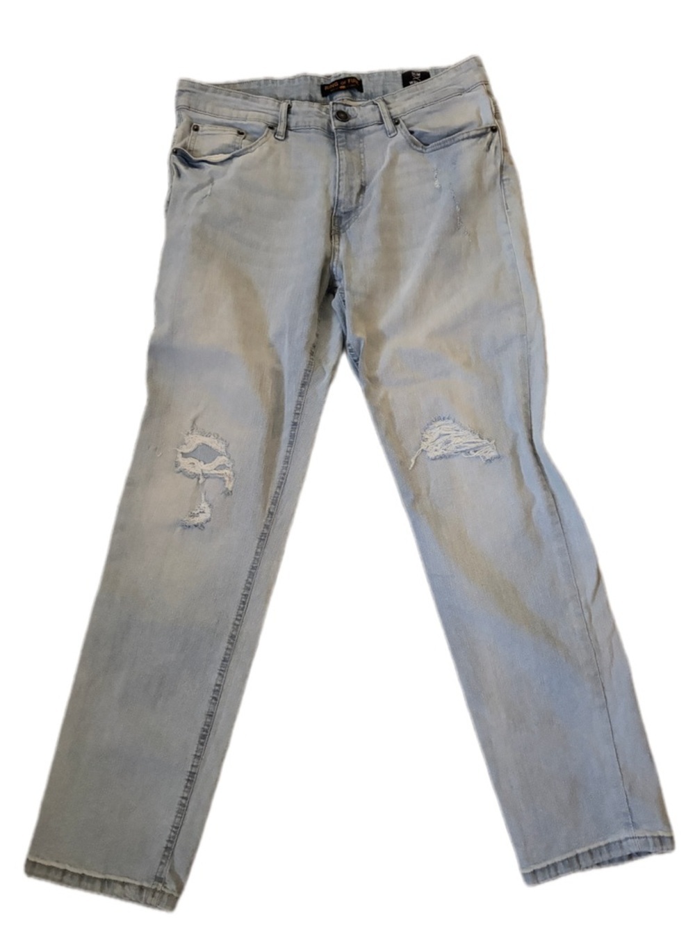 Men's Jeans - Ring of Fire Distressed Knee Rips